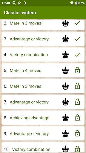 Screenshot of Chess - King's Indian Defense