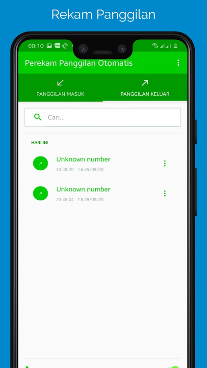 Perekam Panggilan Otomatis - 1.0 - (Android)