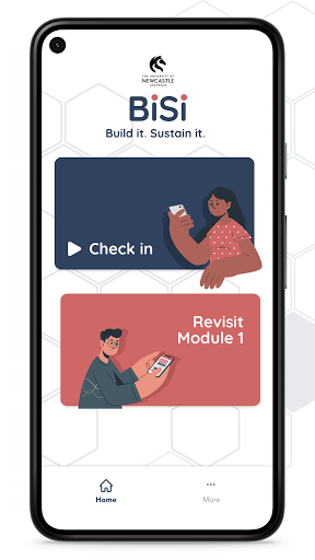 Android application BiSi (Build it. Sustain it.) screenshort