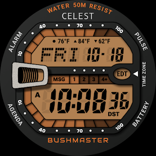 CELEST5576 Retro digital Watch
