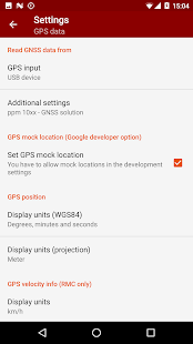 PPM Commander - GPS status Screenshot
