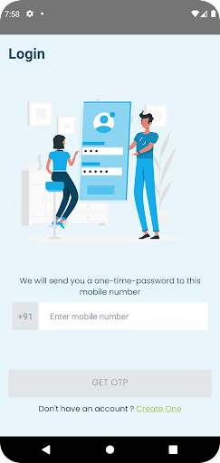 Android application Netlink EMI App screenshort