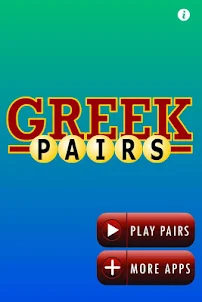 Learn Greek Alphabet Pairs