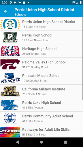 Perris Union High School Distr
