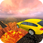 Cover Image of Download Wall Of Lava Volcano Cars 3D 1.0 APK