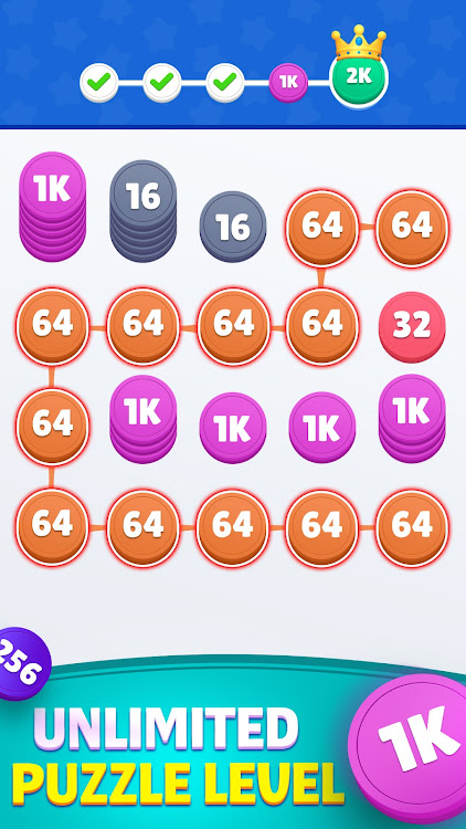 Merge Number Stack Puzzle Game - 1.2.01 - (Android)