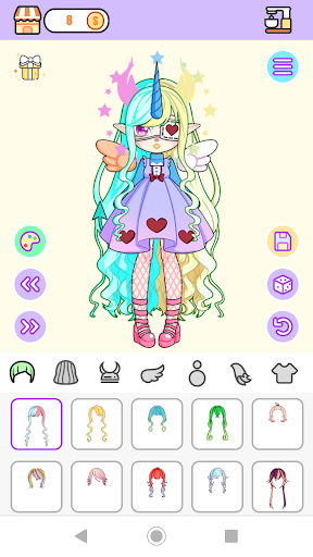Magical Girl Avatar Factory Screen 3