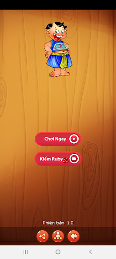 Android application Đố Vui Hại Não screenshort