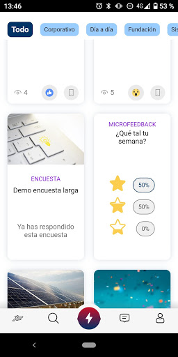 Android application SoyCarreras screenshort