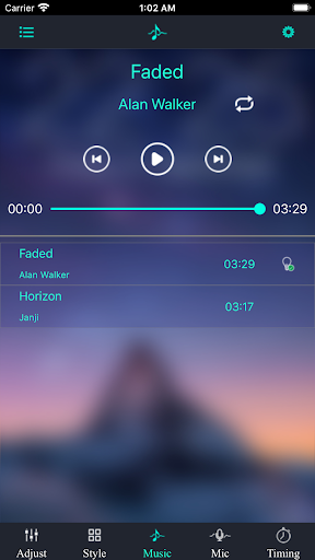 Screenshot of loutsLamp