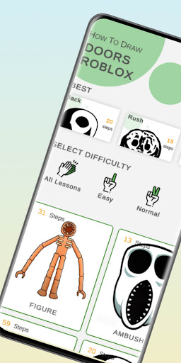 How to draw doors rob