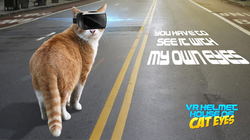 Android application VR Helmet House of Cat Eyes screenshort