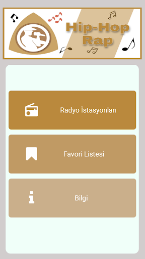 Android application Hip Hop Rap Radyo screenshort
