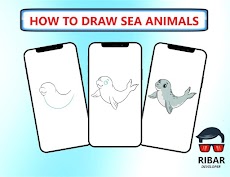 海の動物の描き方のおすすめ画像4