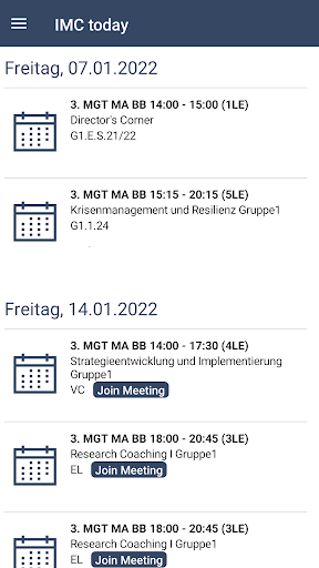 IMC today: It’s all in one app Screen 3