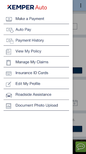 Kemper Auto Insurance Screen 3