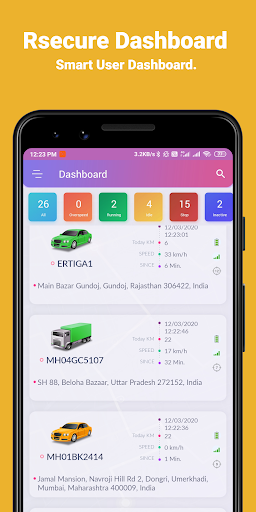 RSecure Smart Gps Tracker Screen 2