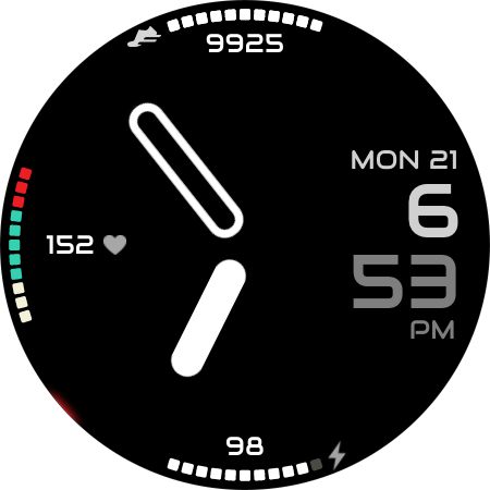 JJ-Hybrid002 Watch Face screenshot 15
