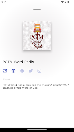 PGTM Word Radio Screen 3