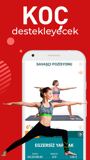 Kaybı Yoga－Kilo verme egzersiz Android Uygulaması Ekran Görüntüsü 4