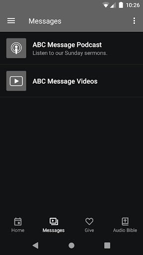 Alliance Bible Church Screen 2