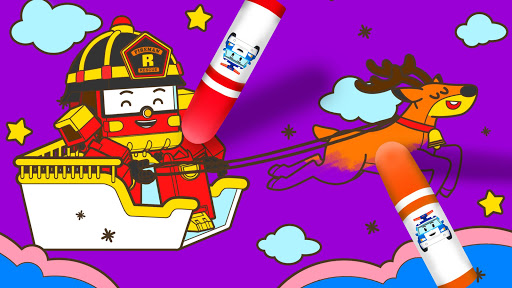 Screenshot of Robocar Poli SketchBook - Kids