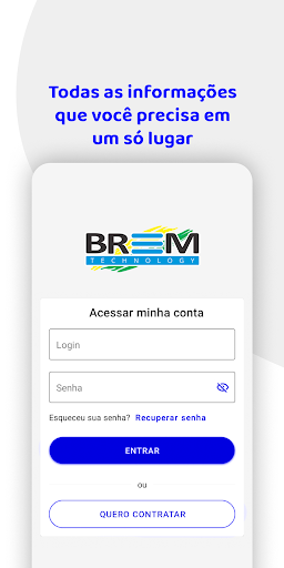 Android application BREM SAC screenshort