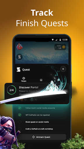 GoArt - Virtual World Screen 3