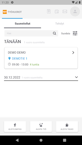 Android application KotiAppi screenshort