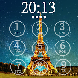 Icon image Eiffel Tower Pin Lock Screen