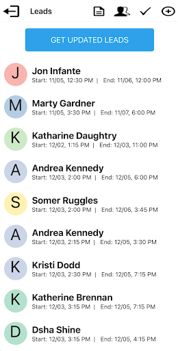 cjcChatApp Screen 2