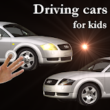 Cars for kids, driving cars icon