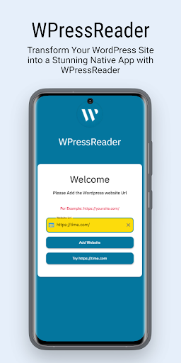 Android application WPressReader Premium screenshort