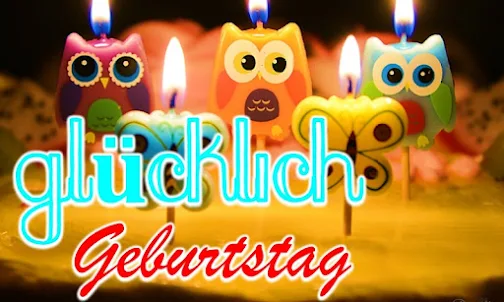 German Birthday Wishes SMS