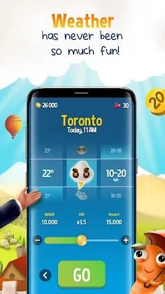 Weather Challenge - Peter Coad - Screenshot 2