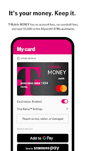T-Mobile MONEY Screenshot