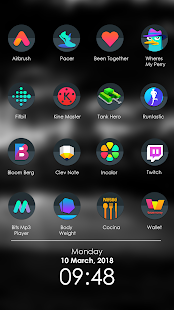 Mavon - Zrzut ekranu pakietu ikon
