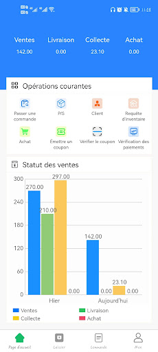 Android application HuriBS screenshort