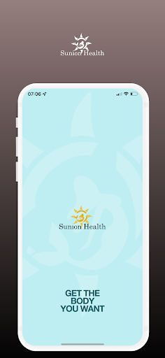 Android application Sunion Health screenshort