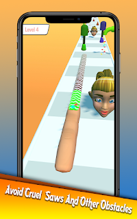 Longest Nail Stack Nail Run 3D