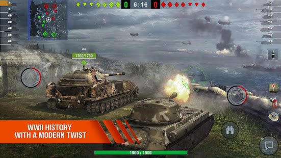 World of Tanks Blitz trò chơi xe tăng PVP MMO 3D miễn phí
