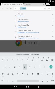 Chrome Canary (inestable) Screenshot