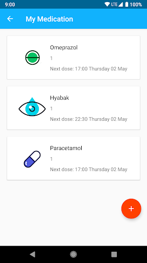 Medication and Pill Reminder Screen 3