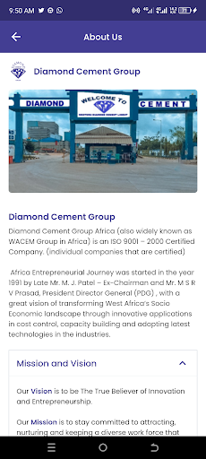 Diamond Customer Connect Screen 3