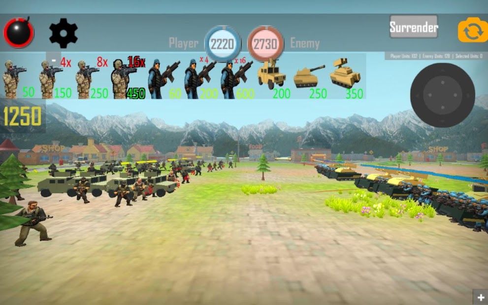 Captura 11 World War 3: Militia Wars RTS android