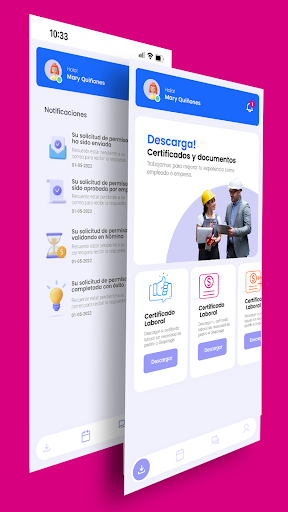 Android application GRUPOLOGIS screenshort
