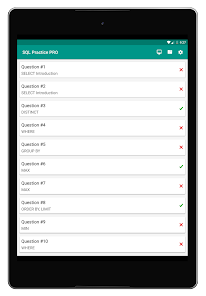 Captura 9 SQL Practice PRO - Learn DBs android