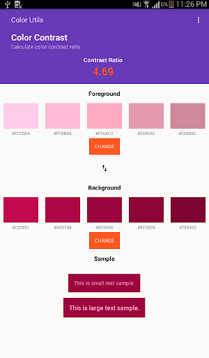 Color Utils Contrast Ratio