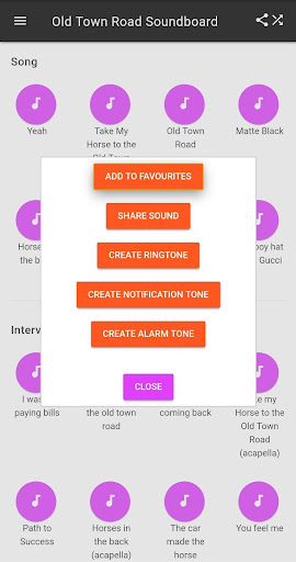 Old Town Road Soundboard