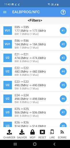 EVICOM NFC Screen 2